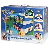 Ferngesteuertes Fahrzeug Poli Rocco Toys 83156 - Robocar Poli Quartier General Playset