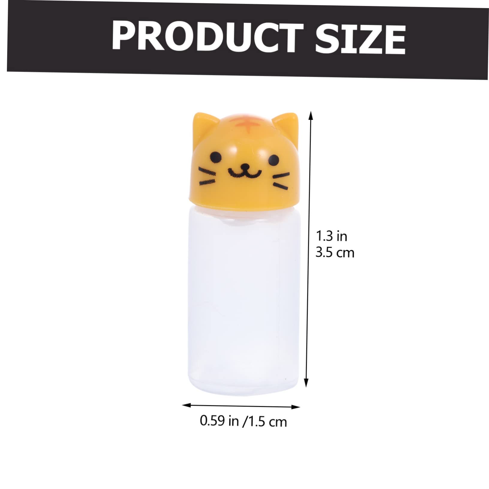 Mikinona 1Set Cartoon Animal Shaped Portable Sauce Storage Bottles Mini Squeeze Containers for Seasoning for Outdoor Bbq Travel and Home Use for Sauces and Spices