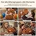 Mewaii Weighted Plüsch Gewichtstiere Hochlandrind Kuscheltier 58cm,1.8kg (4.0 lbs) Kawaii Plüschtiere für Kinder,Komfortabel und Kuschelig, Kuscheltiere für Frauen und Männer