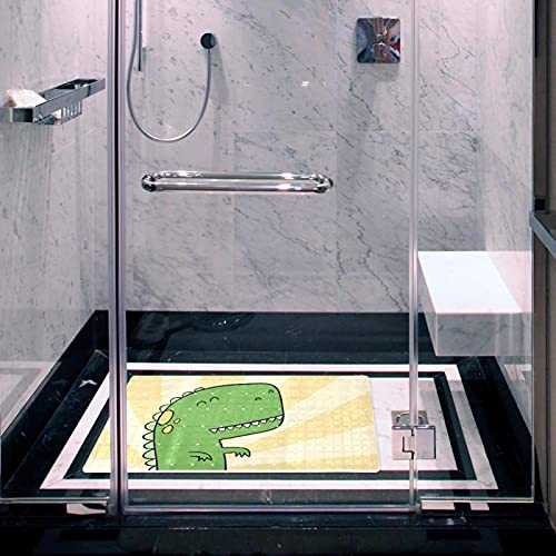 Tapis de bain pour s'asseoir de qualité supérieure avec ventouses - 7