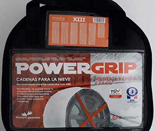 Cadena textil PowerGrip talla XIII