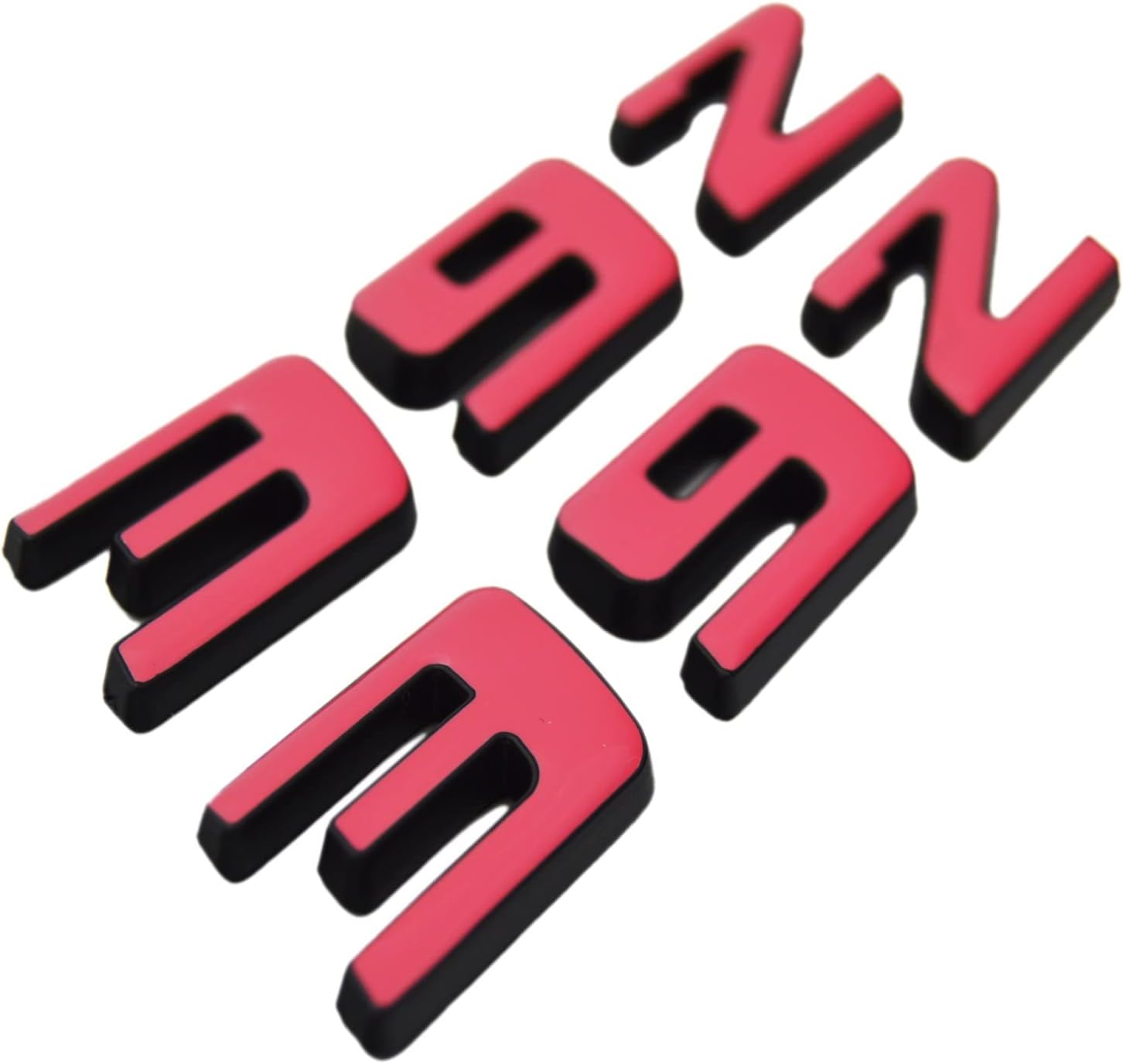 392エンブレムネームプレート2枚。ダッジチャレンジャーチャージャーデュランゴとジープラングラーグラディエーターとラム1500 6.