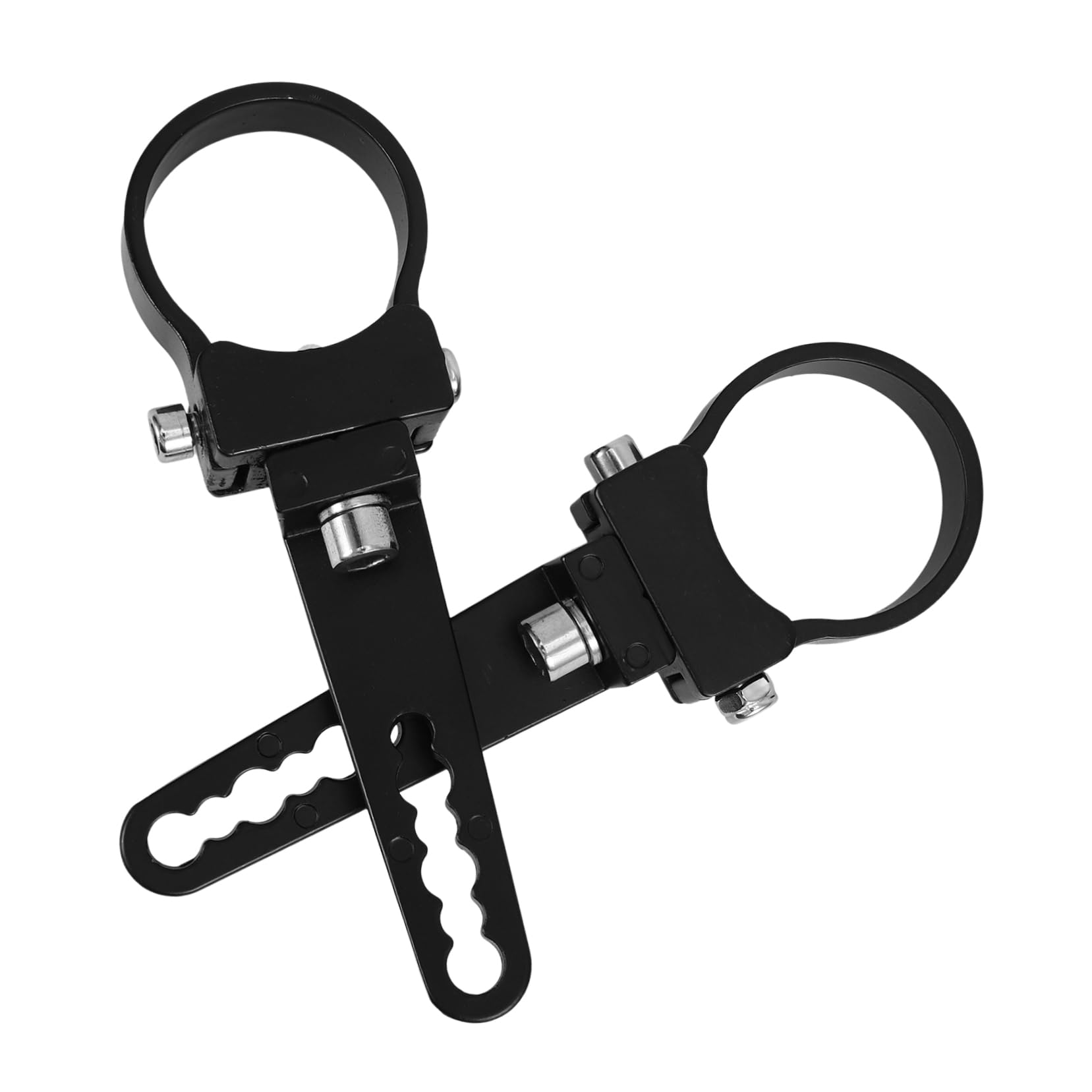 Support de feu antibrouillard pour fourche de moto avec fixation TOPBATHY - 8
