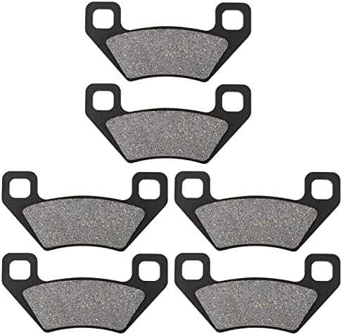 Front Rear ATV Brake Pads Caltric Front & Rear Brake Pads For Arctic Cat 400 Man/Auto LE 4x4 (2005-2008) - Semi-Metallic, High Heat Resistant Arctic Cat Service Manuals - Foto 5