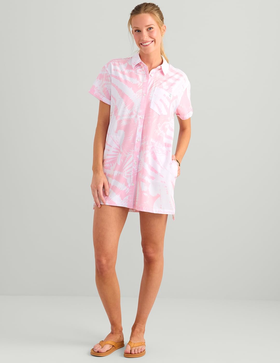 HUK Women's Kona Cover-up Dress Lightweight, Quick-dry Beach Cover-up, for Swim, Pool, and Vacation Wear