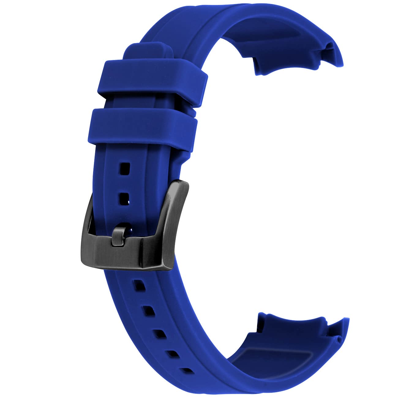 YISIWERA 20mm 41mm Silicone Gomma Cinturino Premium Nero Bianco Blu Marrone Grigio Arancione Verde Rosso Universale Curvo Ends Cinturini di Ricambio