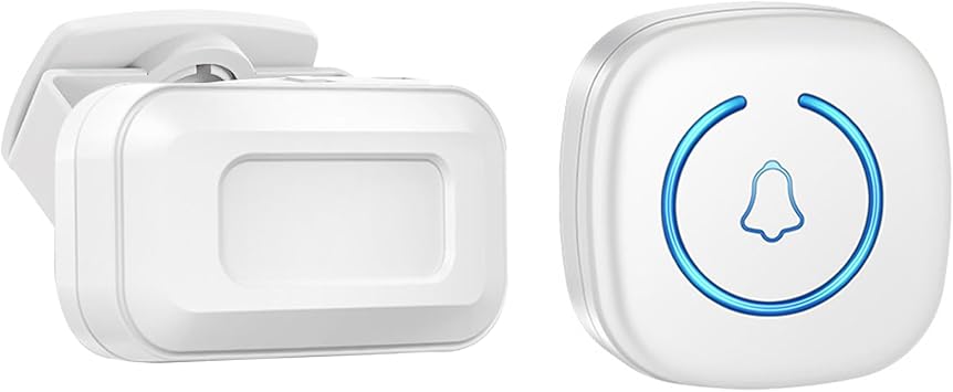 Bed Sensor Alarm and Fall Prevention for Elderly, Motion Sensor Alarm with 60 Melody/LED/5 Adjustable Volume Mode Dementia System , for Patients Seniors Elderly Monitoring at Home