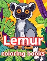 Lemur coloring books B0D9Y4X2BD Book Cover