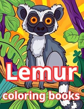 Paperback Lemur coloring books Book