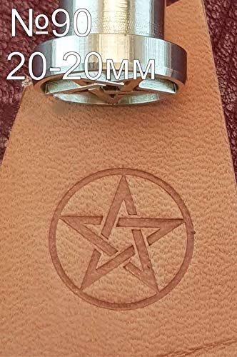 Leather Crafting Stamp Tool for Leather Crafts Brass #90