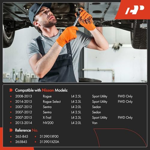 A-Premium Transmission Oil Pan with Drain Plug Compatible with Nissan NV200 2013-2014 2.0L, Rogue 2008-2013 2.5L, Rogue Select 2014-2015 2.5L, Sentra 2007-2012 2.0L 2.5L, Replaces 313901XF00 by A-premium - Image 2