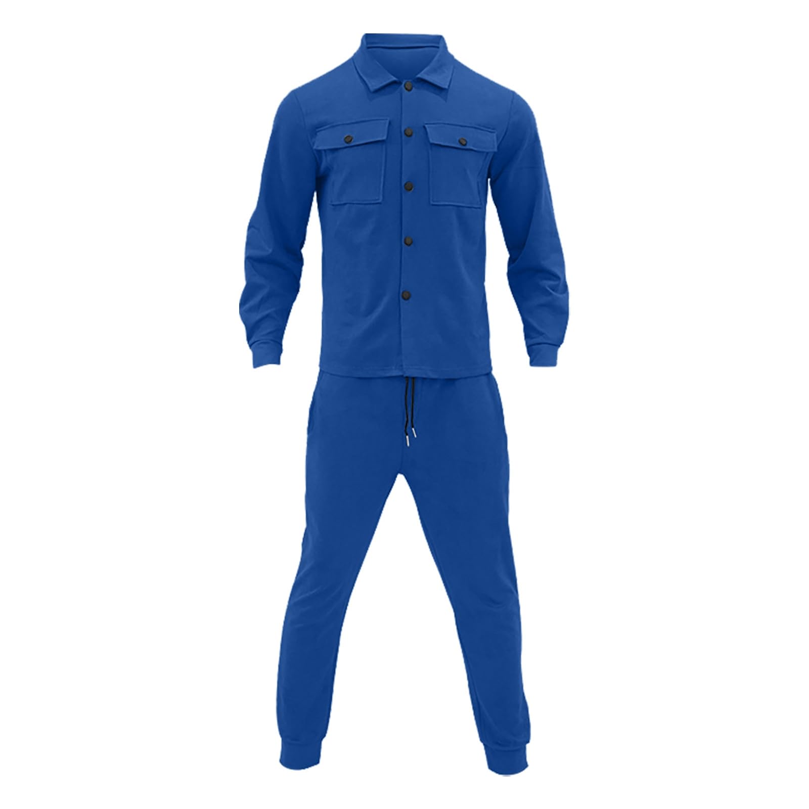 Tuta da jogging da uomo, giacca in pelle scamosciata e pantaloni termici, tuta sportiva in due pezzi, a maniche lunghe, giacca invernale con cappuccio e pantaloni da trekking, tuta comoda per