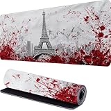 【PROTECTEUR DE BUREAU】: Prévenir efficacement les dommages accidentels des rayures, taches, chaleur et frottements. Que vous ayez un bureau moderne élégant ou un classique en bois, ce tapis de souris assure que votre espace de travail reste immaculé et libre des dommages causés par l'utilisation quotidienne.