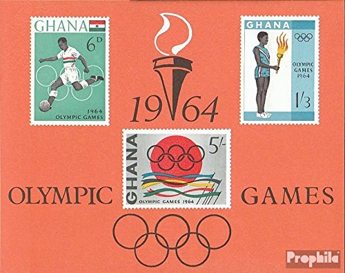 Ghana block12 (complete.issue.) 1964 (Stamps for collectors) games