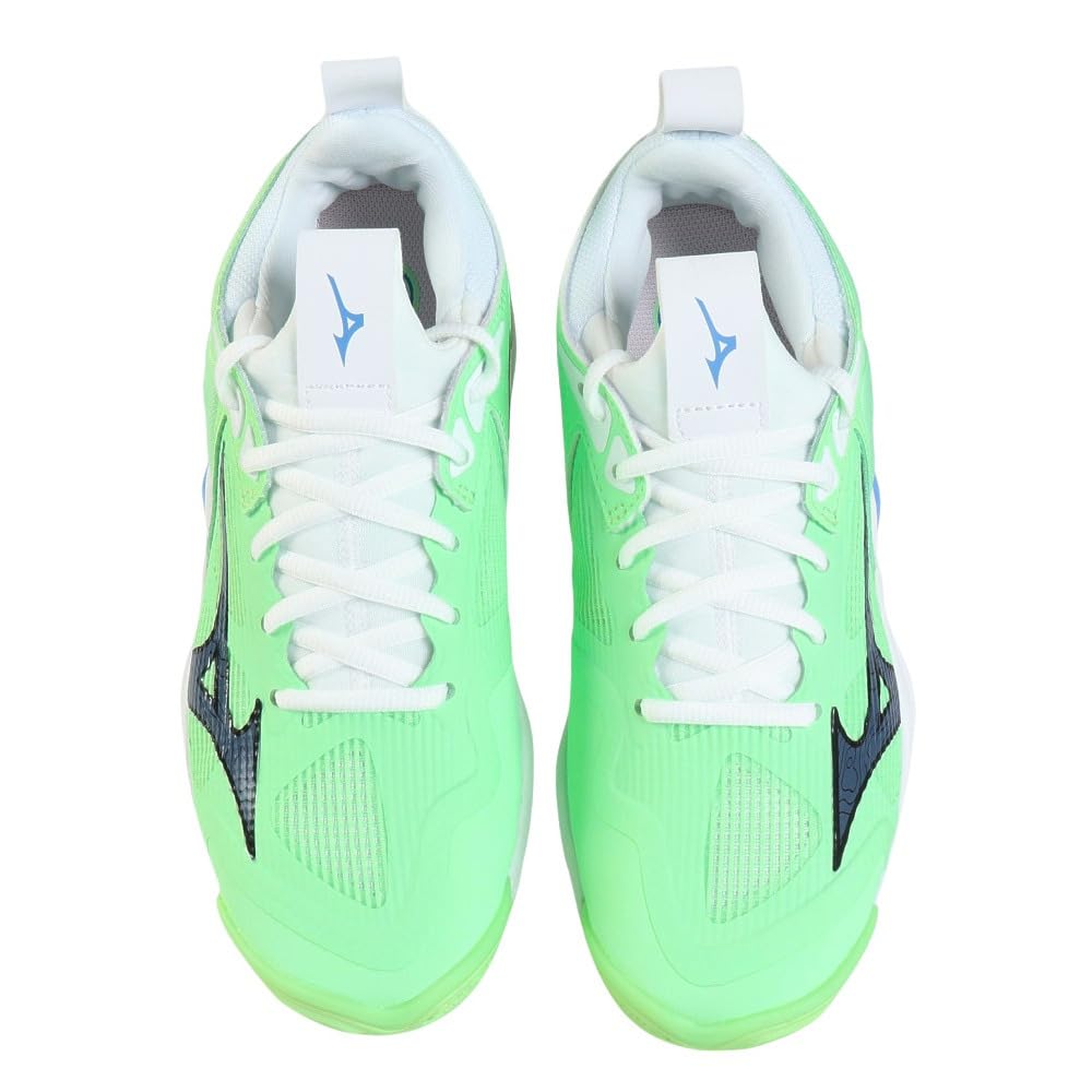 Amazon.co.jp: MIZUNO WAVE MOMENTUM 3 グリーン×ブラック