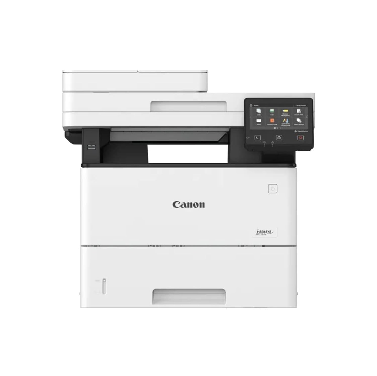 CanoniSENSYS MF552dw A4 Laser Printer Copier and Scanner, White, One Size