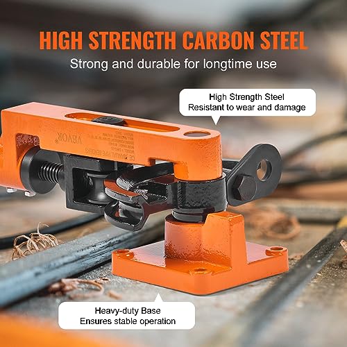 VEVOR Rohrbiegegerät Ø10-25mm (7 Matritzen) Manuelle Rohrbieger 0-180° Handrohrbieger 50-113mm Biegeradius Rohrbiegemaschine Kupfer-, Aluminium, Edelstahlrohren mit einer Wandstärke von 0 bis 2mm