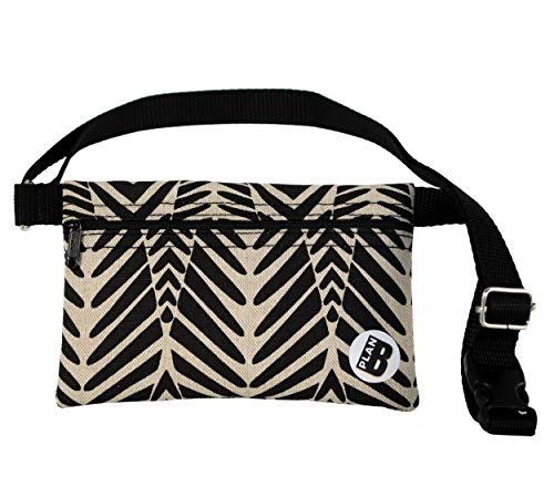 Plan B, Sac Banane, Zèbre 16,5 x 10 cm, réglable 70 100 cm