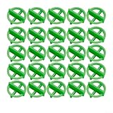 Fliesen-Nivellier-Abstandshalter Set - 100 Stück wiederverwendbare...