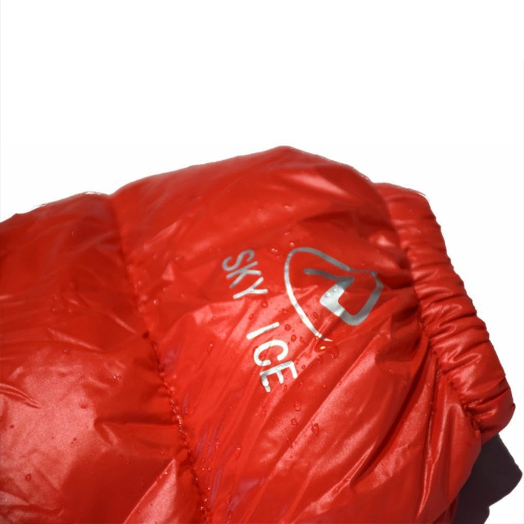 Wygodne i izolowane Outdoor Camping Duck Down Kapcie Skarpety Buty Botki Zimowe Wodoodporne Czerwone M