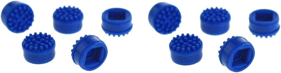 100X Replacement Blue Rubber Pointer Keyboard Mouse Cap Trackpoint for DELL Laptop 03X705