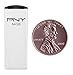 PNY Metal Attache 64GB USB 2.0 Flash Drive - P-FDU64G/APPMT2-GE
