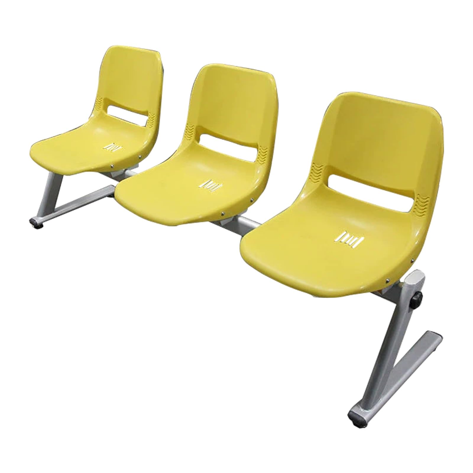HCZKIUJY Modern Reception Chair for Waiting Room, Hospital, Salon & Conference Room - Stylish, Comfortable Bench Seating Solution for Any Space (Amarillo 175cm/69)