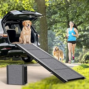 Dogrampforcarsuvtruckandvehicleportableandadjustabledogrampsforsmallmediumlargedogs63x17foldingdogrampwithantisliprugsurfaceoutdoorlargedogrampupto250lbs Urban Country Home Decor Dog ramp for car suv truck and vehicleportable and adjustable dog ramps for small medium large dogs63×17 folding dog ramp with anti slip rug surface outdoor large dog ramp up to 250lbs urban country home decor