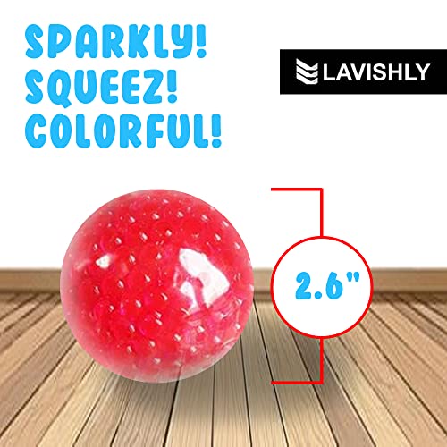 Stress Balls for Adults & Kids, Lavishly 3 Pack LED Light Balls Anxiety Relief Sensory Balls for Autism Hand Therapy - Image 4
