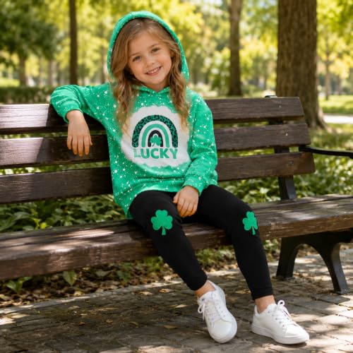 Image of Axumity Toddler Baby Girls Clothes Long-sleeve Tie Dye Hoodie Sweatshirt Pants Hooded Outfit Set