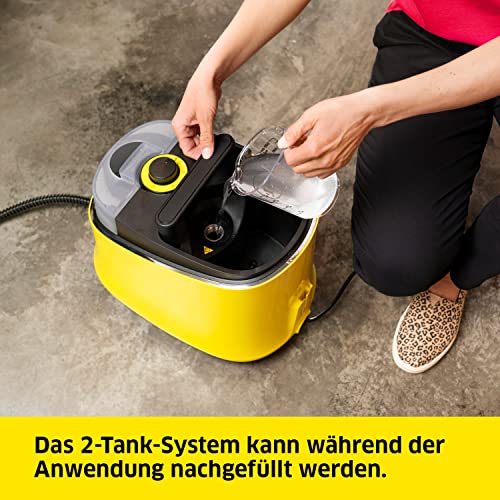 Kärcher SC 4 Deluxe EasyFix Dampfreiniger mit 4 bar Dampfdruck