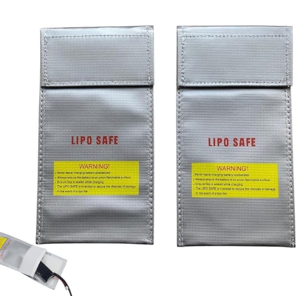 Amazon.co.jp: tsucchiisan リポバッテリー セーフティーバッグ 保管