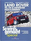 land rover defender 110 zubehör  Land Rover 90, 110 & Defender restaurieren: Karosserie, Technik, Interieur (So wird\'s gemacht Special, Band 8)