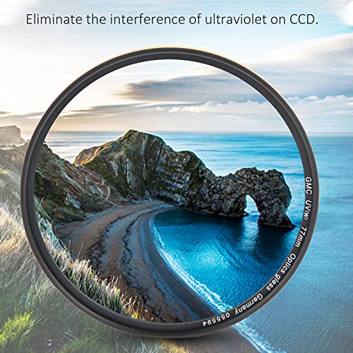 Filtro UV para cámara de alta nitidez con aleación de aluminio protectora 3