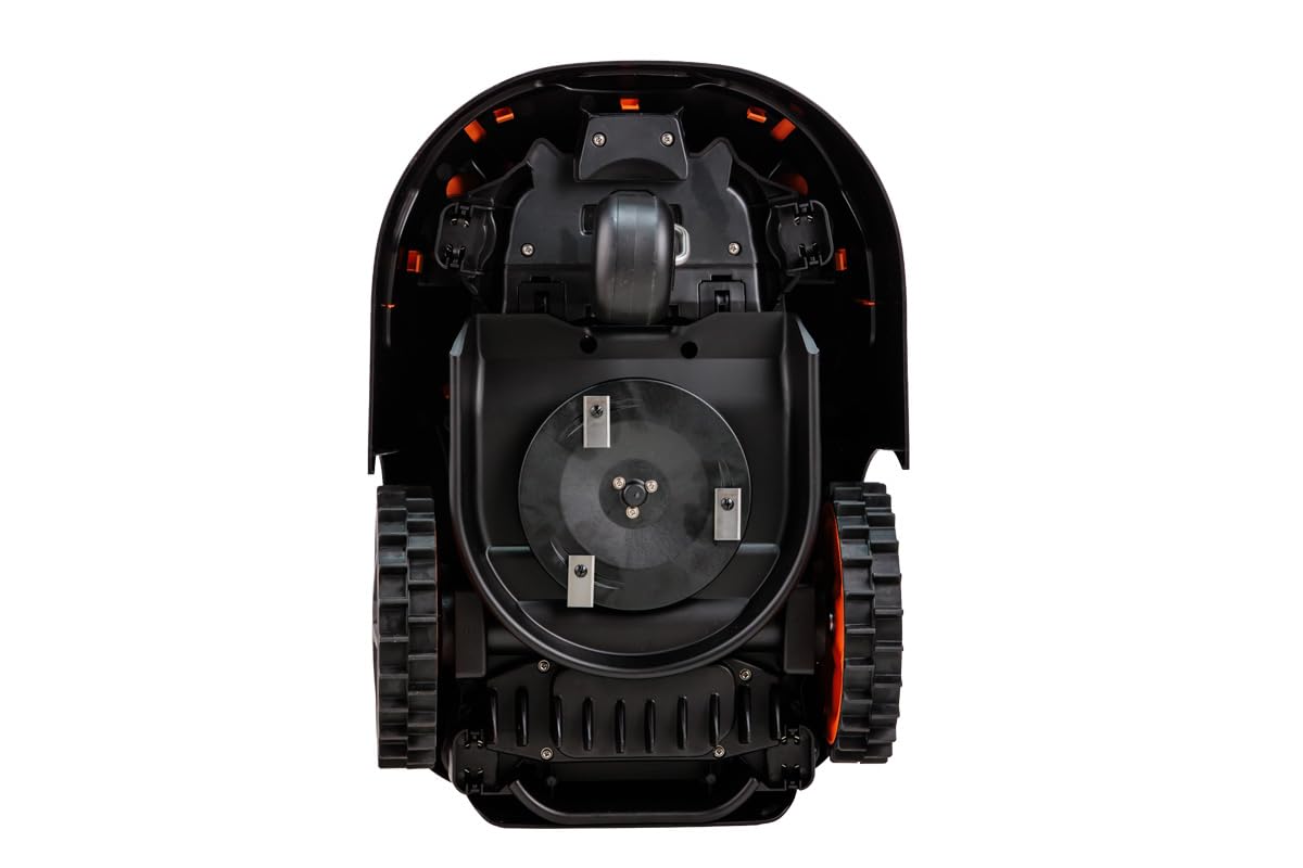 Villager QUIX Robot cortacésped – Robot cortacésped con batería de 18 V para 1000 m² – WiFi y Bluetooth, Control de aplicación, Ancho de Corte de 180 mm, Altura de Corte de 25 – 60 mm, hasta 45% de