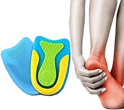 Gel Heel cups Silicone Heel Pad for Heel Ankle Pain, Heel Spur Shoe Support Pad for Men and Women Shock Cushion Pad for Heels (multi colour)