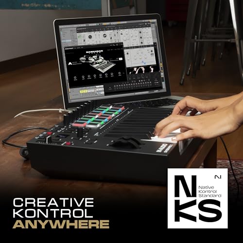 M-AUDIO Oxygen Pro 25 Key USB MIDI Keyboard Controller With Beat Pads, MIDI-assignable Knobs and Buttons, and Native Instruments Sound Package (NKS Integration) - Thumbnail 5