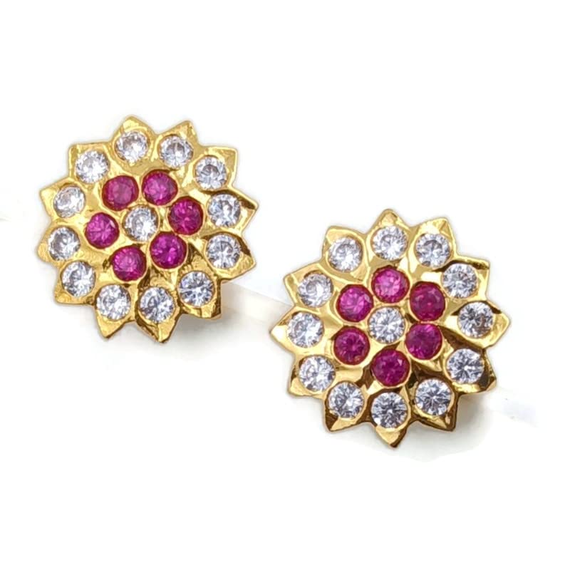 PRS GOLD COVERING -Womens copper five metal impon earring (B0BM4TXLCK) Amazon Price History, Amazon Price Tracker