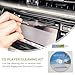 TEHAUX 1Set Disc Cleaning Set Kit with Cleaner Brush for CD Enhance Playback Extend Player Lifespan Essential Maintenance Equipment for Music