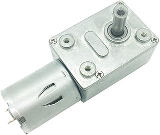Worm Gear Electronic Starter Reducer DC High Torque Electronic Starter Metal Gear Self Lock Package A 24V 3rpm Industrial Motors