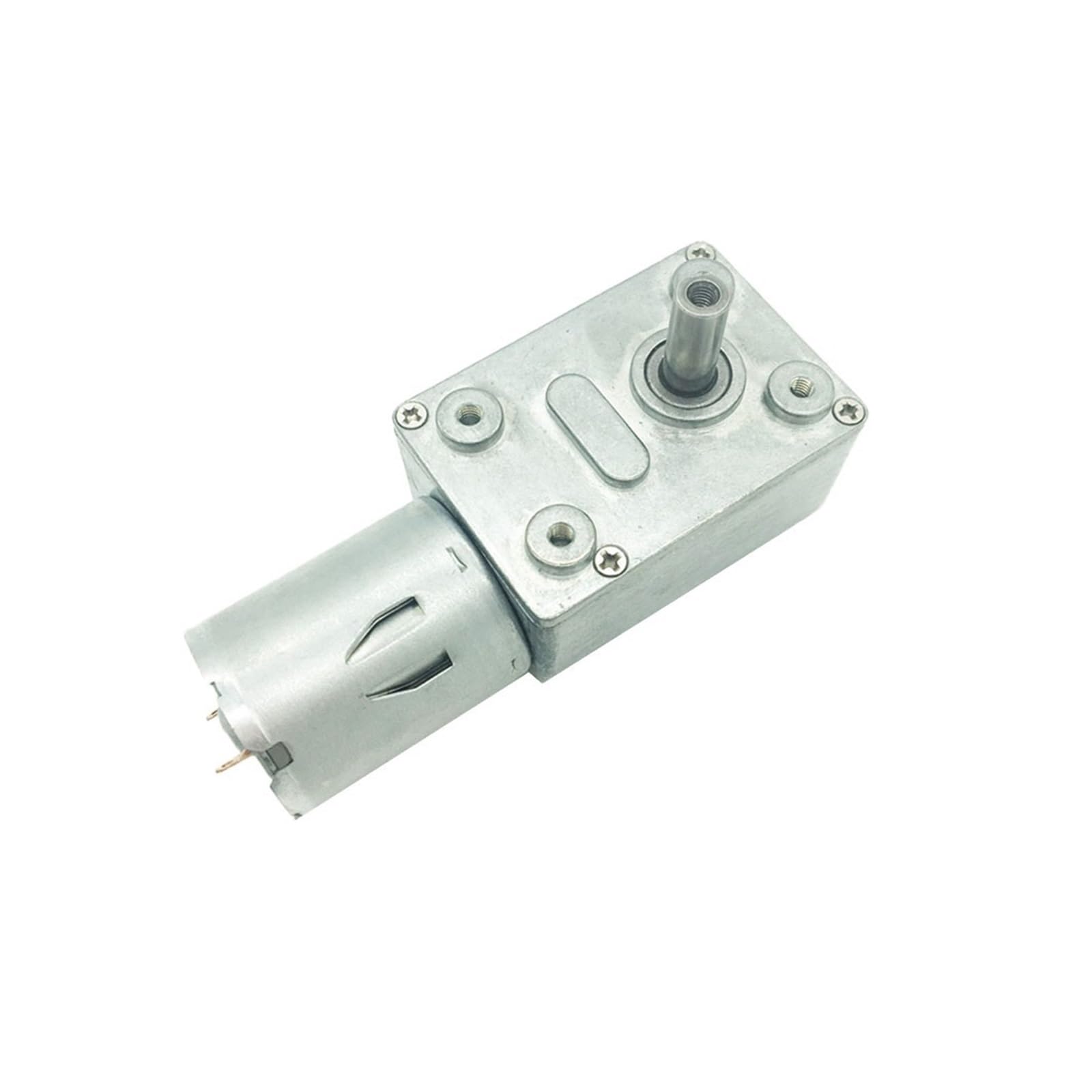 QWZTAEOZA Worm Gear Electronic Starter Reducer DC High Torque Electronic Starter Metal Gear Self Lock Package A 6V 10rpm