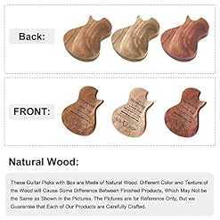 SUPERDANT Support de Boîte de Sélection de Guitare en Bois à Mon Mari Conteneur en Bois Étui de Sélection de Forme de… - Les Beatles, Paul McCartney, John Lennon, RIngo Starr, George Harrison SUPERDANT Support de Boîte de Sélection de Guitare en Bois à Mon Mari Conteneur en Bois Étui de Sélection de Forme de… – Image 6