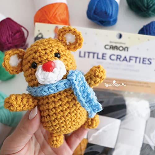 Caron Little Crafties Acrylic Mini Yarn Multipack 20 Count (Pack of 1) – Knitting, Crocheting & Art Projects – Machine Washable & Dryable – Durable Light Weight Yarn Kit by Caron - Image 6