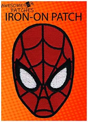 Iron on Patches - Spiderman Iron-on sew-on Patch Applique Marel Avengers K-23
