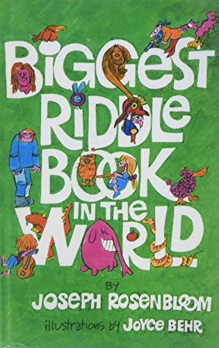 Biggest Riddle Book in the World 1439587264 Book Cover