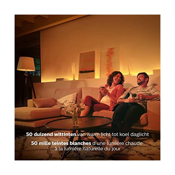 Philips Hue Bridge weiß, intelligentes Steuerelement des Hue Systems, steuerbar per App, ZigBee Technologie – Bild 4