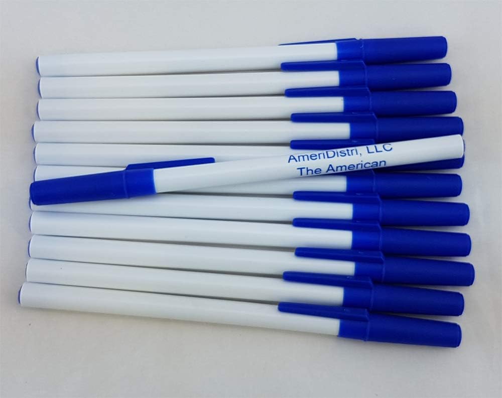 ezpencils - Personalized - Silver Accents on Solid Yellow Colored Body with a wave like clip and Black Grip - Wave Ballpoint Pens - 12 pkg - Free-Personalization