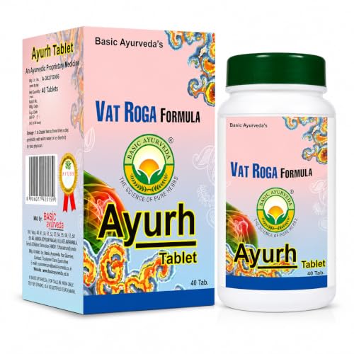 BASIC AYURVEDA Ayurh – 40 Tablets | Ayurvedic Immunity Support Supplement | Herbal Blend for Wellness & Vitality