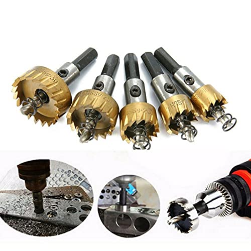 Juego de 5 brocas de carburo para metal 16-30 mm miniatura 6