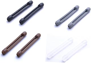 FOMIYES 20 Pairs Glasses Leg Sleeve Eye Glasses Ear Socks Eyeglass Ear Grips Massagers for Neck and Back Glass Holders Eyeglass Replacement Glasses Temple Cover Glasses Frames Plate